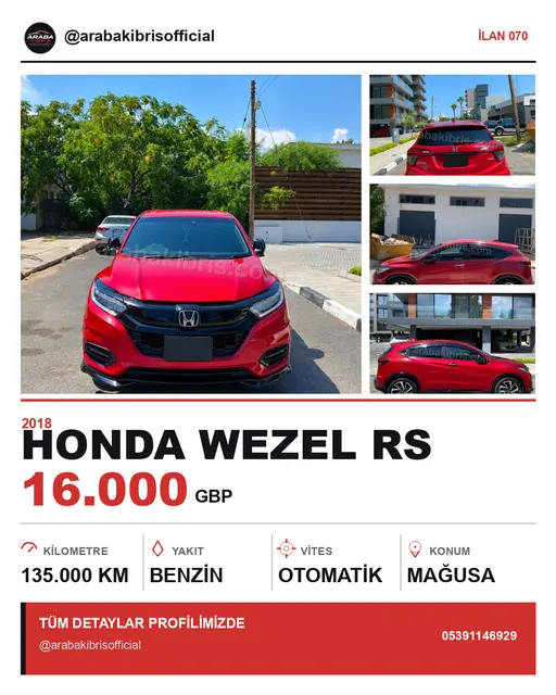 Honda WEZEL RS 2018