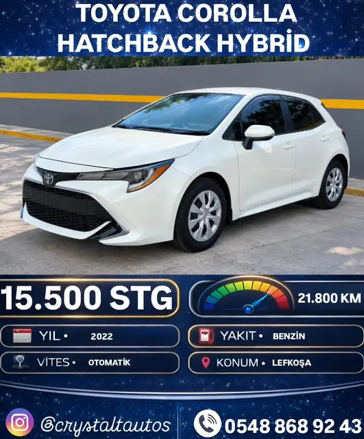 Toyota COROLLA HATCHBACK 2022