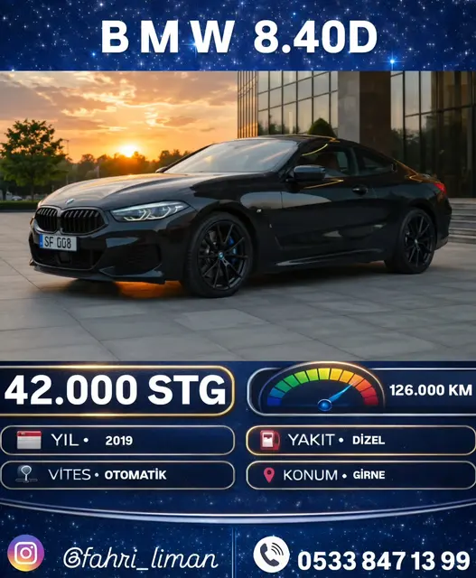 BMW 840d 2019
