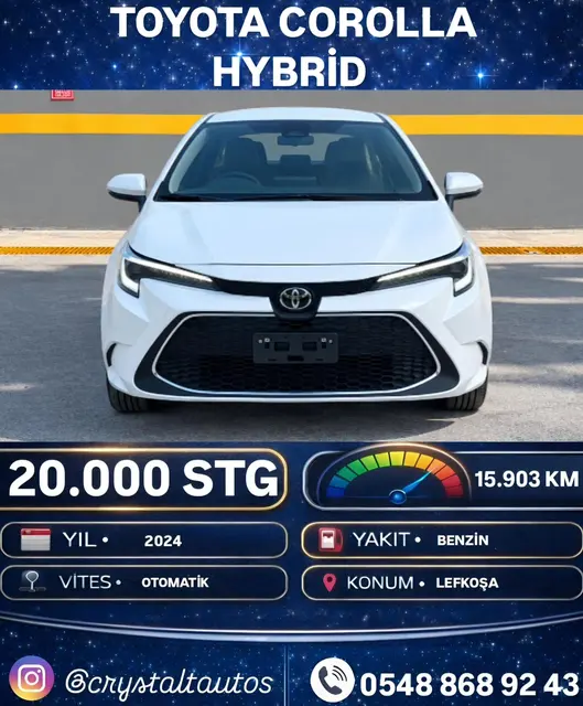 Toyota COROLLA HYBRID SEDAN 2024