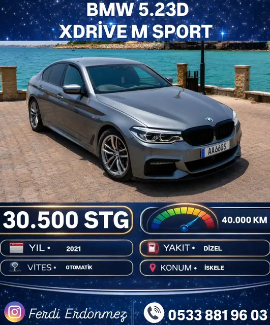 BMW 5.23d xDrive M Sport 2021