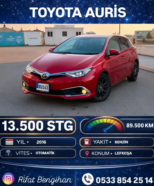 Toyota Auris 2016