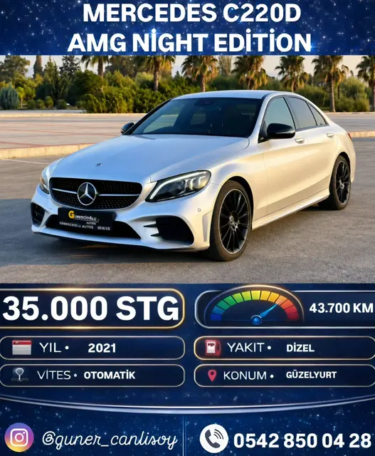 Mercedes-Benz C220D N GHT ED 2021