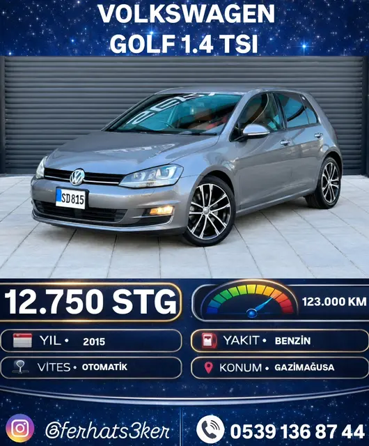 Volkswagen Golf 1.4 TSI 40. 2015