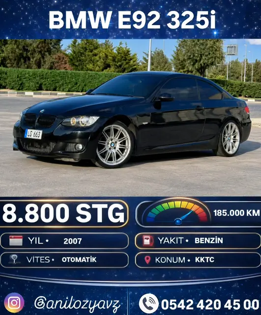 BMW E92 325i 2007