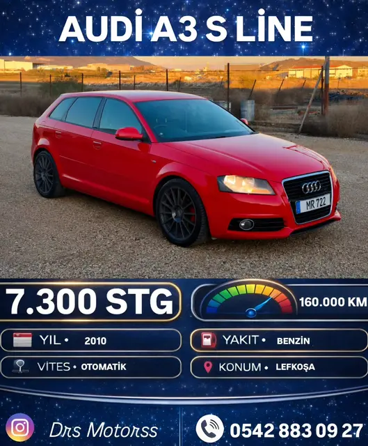 Audi A3 S Line 2010
