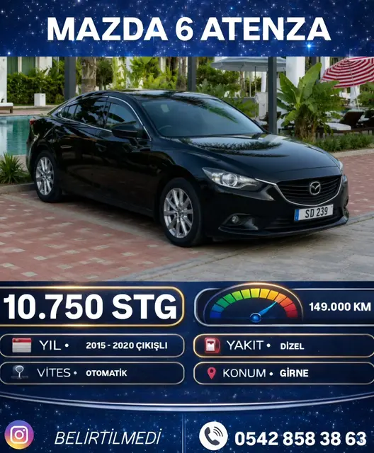 Mazda 6 ATENZA 2015