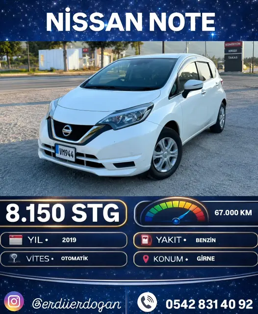 Nissan Note 2019