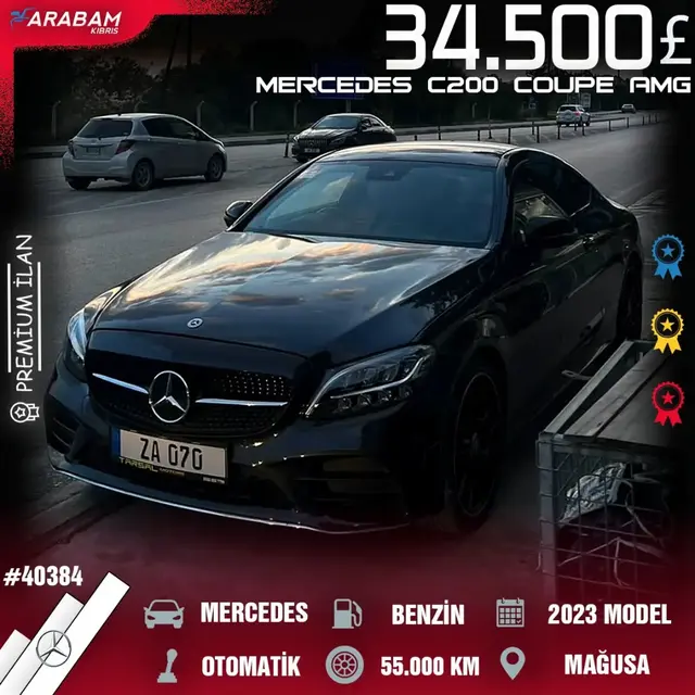 Mercedes-Benz C200 Coupe AMG Sport 2023